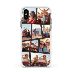 Abstract Comic Strip Photo IPhone Case 37 Abstract Comic Strip Photo IPhone Case -CaseCraze Store Abstract Comic Strip Photo Apple iPhone Xs Impact Case White Edge on Black Phone