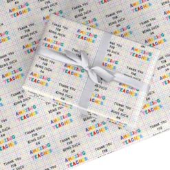Amazing Teacher Wrapping Paper