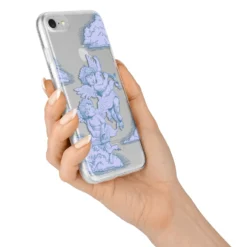 Angel Cloud Blue IPhone Case -CaseCraze Store Angel Cloud Blue iPhone 7 Bumper Case on Silver iPhone Alternative Image