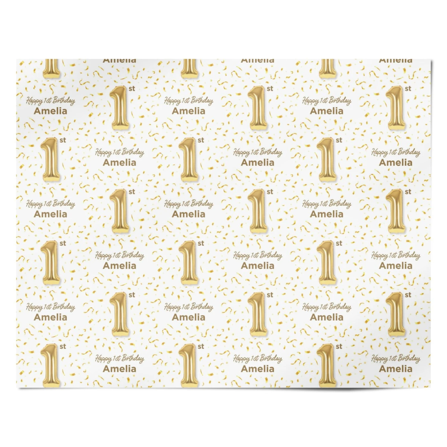 Any Age Personalised Birthday Wrapping Paper 4 Any Age Personalised Birthday Wrapping Paper - Image 4
