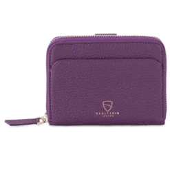 Rfid Zip Wallet Leather Belgravia Vaultskin 31 Rfid Zip Wallet Leather Belgravia Vaultskin -CaseCraze Store BELGRAVIA modern RFID shielding card holder violet Vaultskin