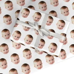Baby Face Wrapping Paper