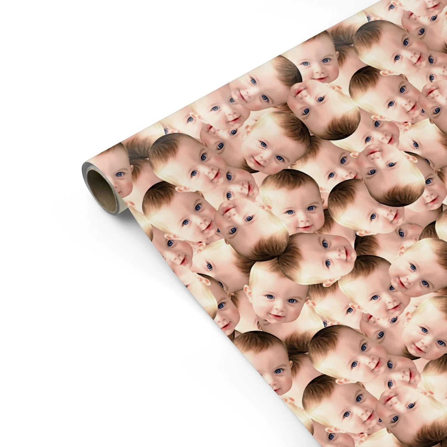 Baby Photo Face Wrapping Paper 2 Baby Photo Face Wrapping Paper - Image 2