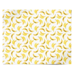 Banana Print With Name Wrapping Paper -CaseCraze Store Banana Print with Name Personalised Wrapping Paper Alternative