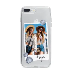 Beach Photo IPhone Case -CaseCraze Store Beach Photo iPhone 7 Plus Bumper Case on Silver iPhone