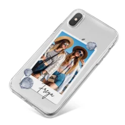 Beach Photo IPhone Case -CaseCraze Store Beach Photo iPhone X Bumper Case on Silver iPhone
