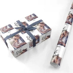 Best Wishes Wrapping Paper 6 Best Wishes Wrapping Paper -CaseCraze Store Best Wishes Personalised Wrapping Paper