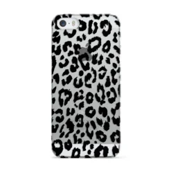 Black Leopard Print IPhone Case -CaseCraze Store Black Leopard Print Apple iPhone 5 Case