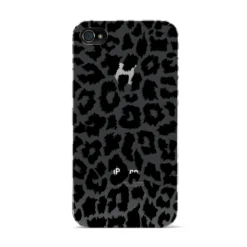 Black & White Leopard Print IPhone Case -CaseCraze Store Black White Leopard Print Apple iPhone 4s Case