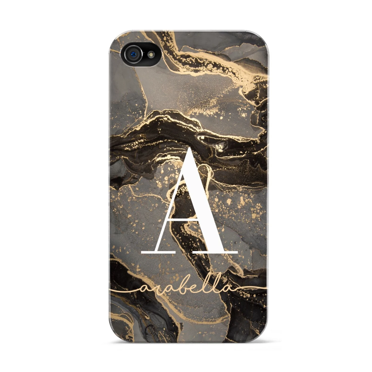 Black And Gold Marble IPhone Case 4 Black And Gold Marble IPhone Case - Image 4