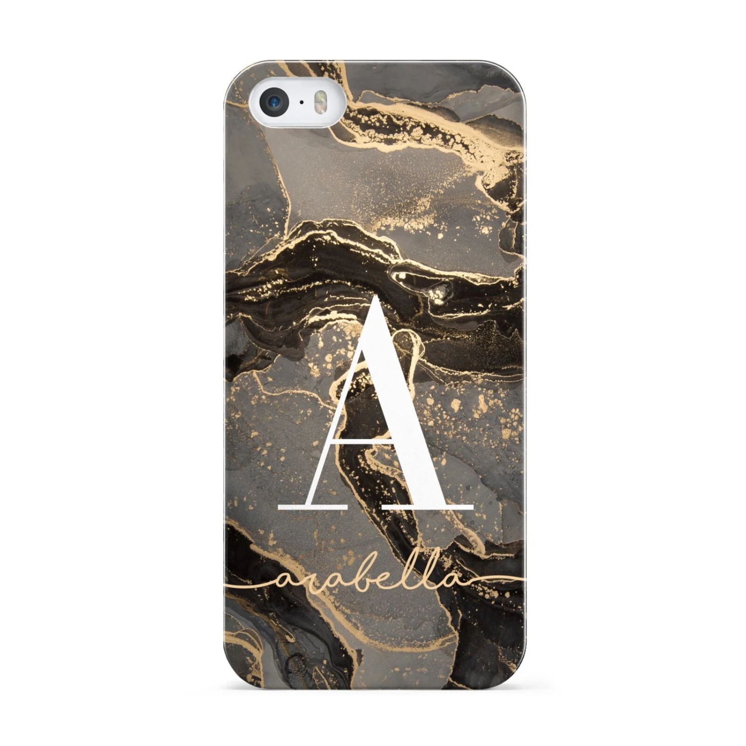 Black And Gold Marble IPhone Case 3 Black And Gold Marble IPhone Case - Image 3