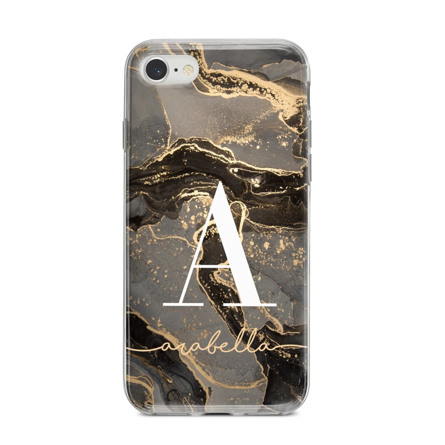 Black And Gold Marble IPhone Case 8 Black And Gold Marble IPhone Case - Image 8