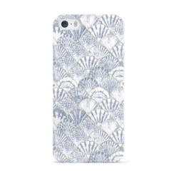 Blue Seashell Pattern IPhone Case -CaseCraze Store Blue Seashell Pattern Apple iPhone 5 Case