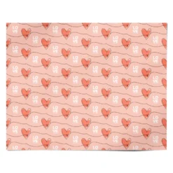 Blush Love Valentines Day Wrapping Paper -CaseCraze Store Blush Love Valentines Day Personalised Wrapping Paper Alternative
