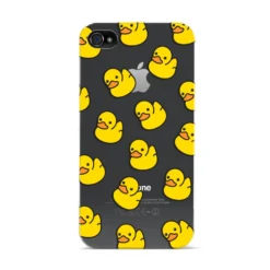 Bright Yellow Rubber Duck Pattern IPhone Case 23 Bright Yellow Rubber Duck Pattern IPhone Case -CaseCraze Store Bright Yellow Rubber Duck Pattern Apple iPhone 4s Case