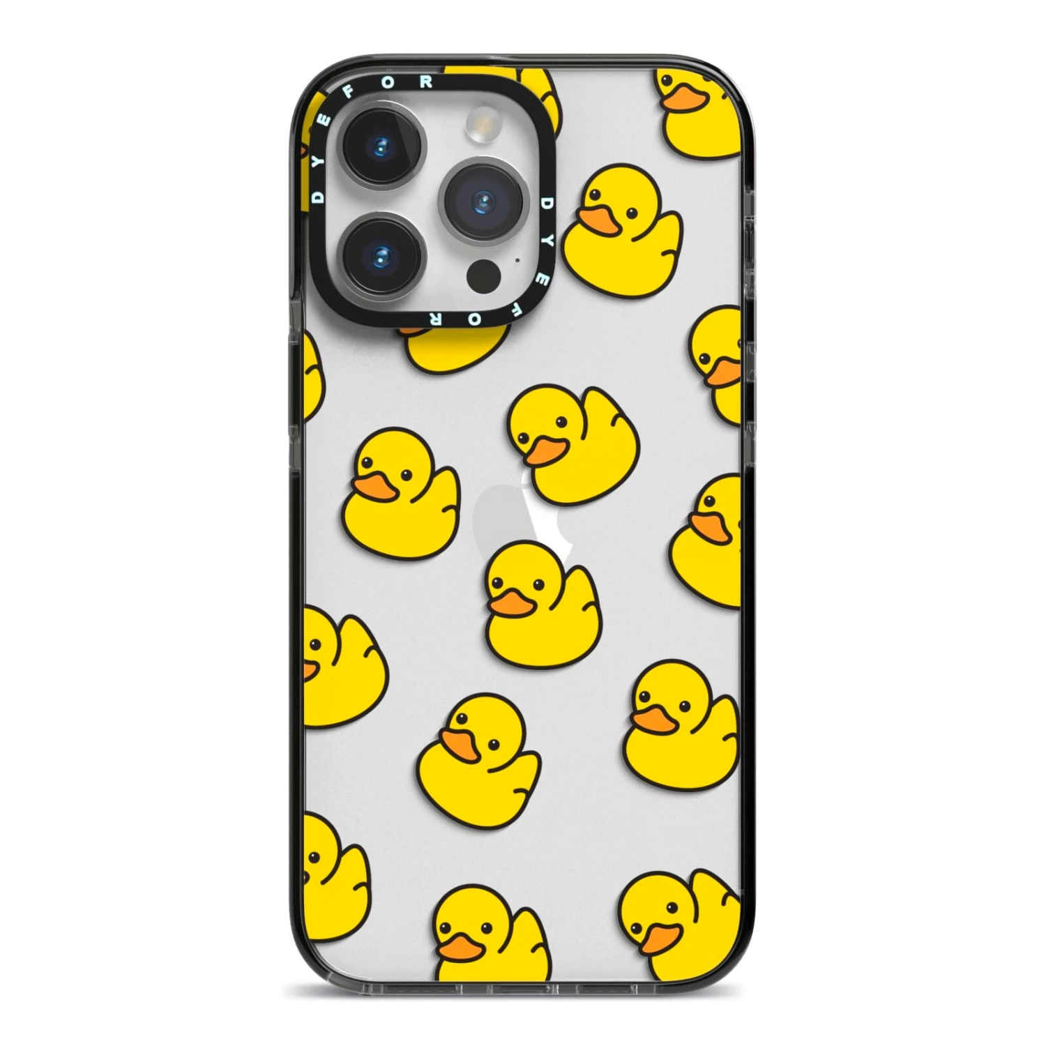 Bright Yellow Rubber Duck Pattern IPhone Case 1 Bright Yellow Rubber Duck Pattern IPhone Case