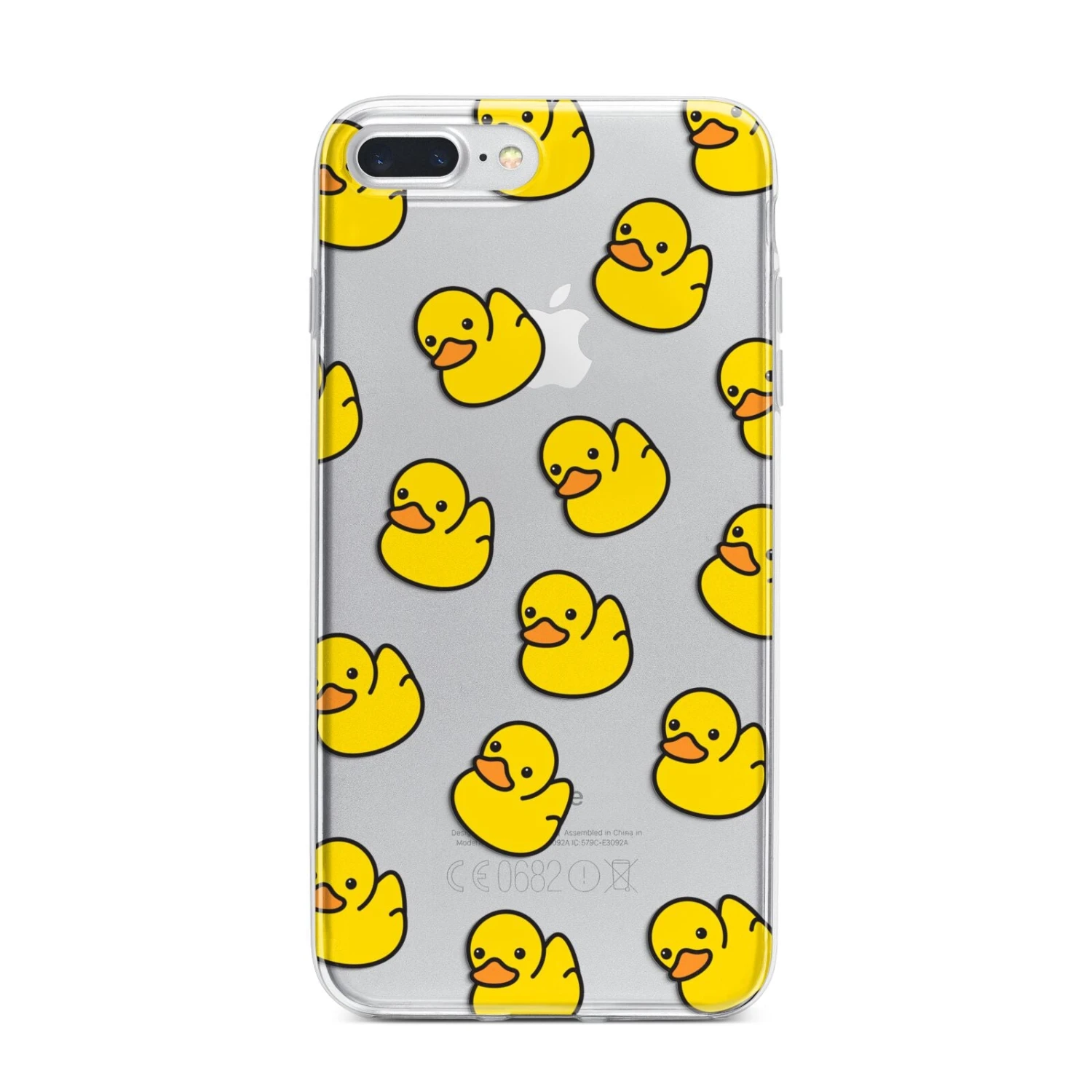 Bright Yellow Rubber Duck Pattern IPhone Case 14 Bright Yellow Rubber Duck Pattern IPhone Case - Image 14