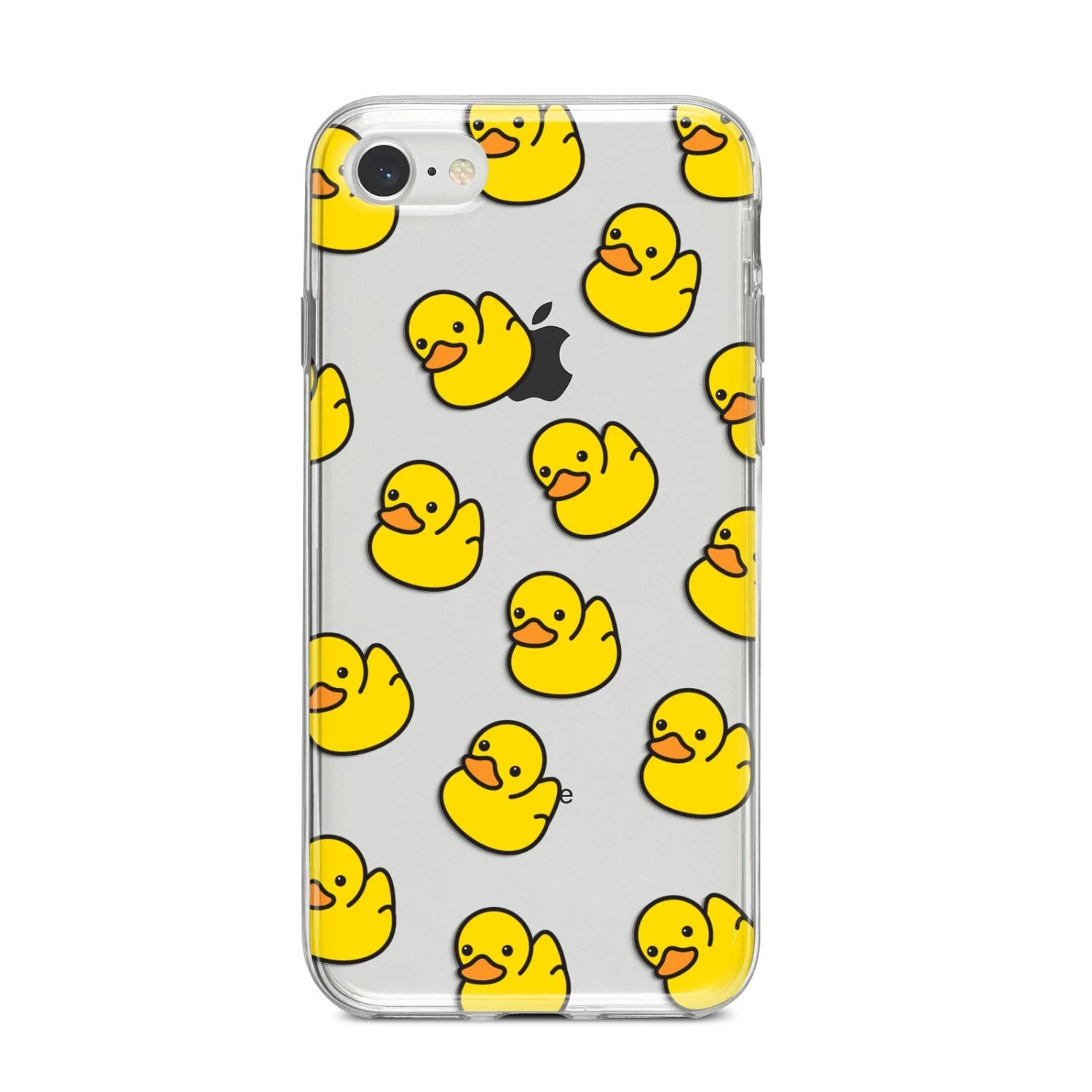 Bright Yellow Rubber Duck Pattern IPhone Case 8 Bright Yellow Rubber Duck Pattern IPhone Case - Image 8