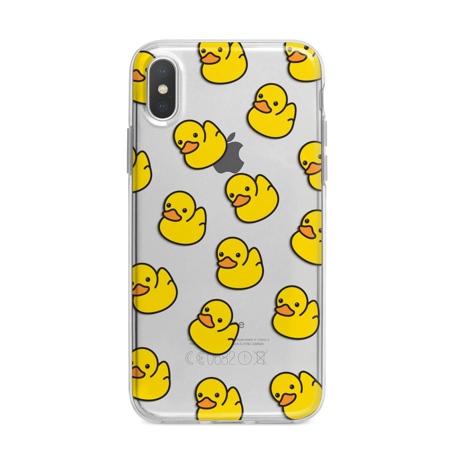 Bright Yellow Rubber Duck Pattern IPhone Case 5 Bright Yellow Rubber Duck Pattern IPhone Case - Image 5