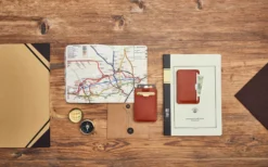 Chelsea Rfid Wallet -CaseCraze Store CHELSEA modern slim purse Cognac Vaultskin