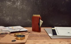 Chelsea Rfid Wallet -CaseCraze Store CHELSEA simple RFID blocking card holder Cognac Vaultskin