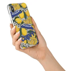 Capri IPhone Case -CaseCraze Store Capri iPhone X Bumper Case on Silver iPhone Alternative Image 2