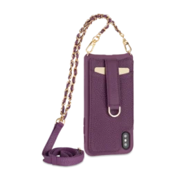 Victoria Crossbody Wallet Case Iphone Xs Max Chain Strap -CaseCraze Store Case purple 05 2 a9e6451a db67 444b 9630 e2211435d87c