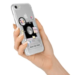 Chase The Moon IPhone Case -CaseCraze Store Chase The Moon iPhone 7 Bumper Case on Silver iPhone Alternative Image