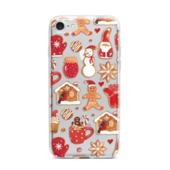 Christmas Baking IPhone Case -CaseCraze Store Christmas Baking iPhone 7 Bumper Case on Silver iPhone