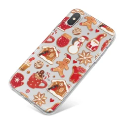 Christmas Baking IPhone Case -CaseCraze Store Christmas Baking iPhone X Bumper Case on Silver iPhone