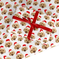 Christmas Dog Wrapping Paper