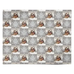 Christmas Dog Photo Wrapping Paper -CaseCraze Store Christmas Dog Photo Personalised Wrapping Paper Alternative