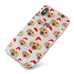 Christmas Dog IPhone Case -CaseCraze Store Christmas Dog iPhone X Bumper Case on Silver iPhone