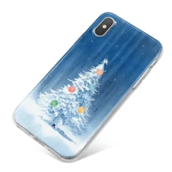 Christmas Tree IPhone Case -CaseCraze Store Christmas Tree iPhone X Bumper Case on Silver iPhone