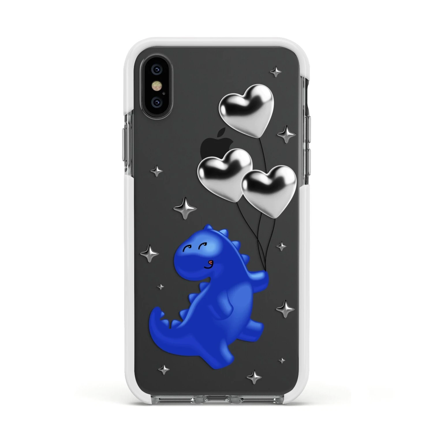 Chrome Dinosaur Balloons IPhone Case 18 Chrome Dinosaur Balloons IPhone Case - Image 18