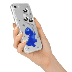 Chrome Dinosaur Balloons IPhone Case 32 Chrome Dinosaur Balloons IPhone Case -CaseCraze Store Chrome Dinosaur Balloons iPhone 7 Bumper Case on Silver iPhone Alternative Image