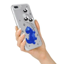 Chrome Dinosaur Balloons IPhone Case 34 Chrome Dinosaur Balloons IPhone Case -CaseCraze Store Chrome Dinosaur Balloons iPhone 7 Plus Bumper Case on Silver iPhone Alternative Image