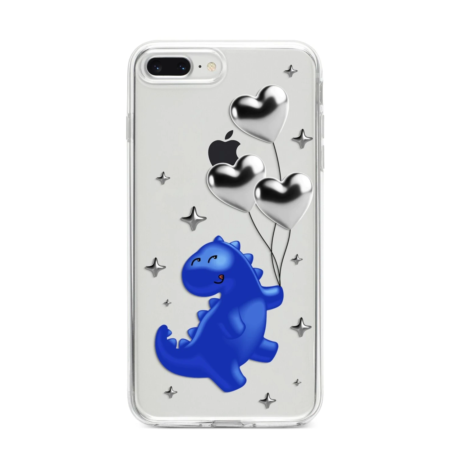 Chrome Dinosaur Balloons IPhone Case 10 Chrome Dinosaur Balloons IPhone Case - Image 10