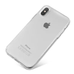Clear IPhone Case -CaseCraze Store Clear iPhone X Bumper Case on Silver iPhone
