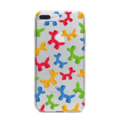 Colourful Balloon Animal IPhone Case -CaseCraze Store Colourful Balloon Animal iPhone 7 Plus Bumper Case on Silver iPhone