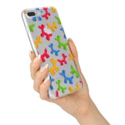Colourful Balloon Animal IPhone Case -CaseCraze Store Colourful Balloon Animal iPhone 7 Plus Bumper Case on Silver iPhone Alternative Image