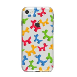 Colourful Balloon Animal IPhone Case -CaseCraze Store Colourful Balloon Animal iPhone 8 Bumper Case on Silver iPhone