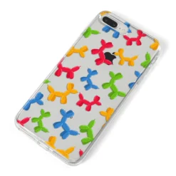Colourful Balloon Animal IPhone Case -CaseCraze Store Colourful Balloon Animal iPhone 8 Plus Bumper Case on Silver iPhone Alternative Image