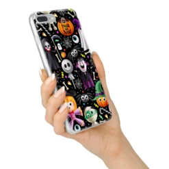 Colourful Halloween IPhone Case -CaseCraze Store Colourful Halloween iPhone 7 Plus Bumper Case on Silver iPhone Alternative Image