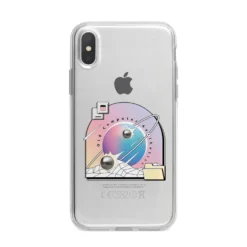 Computer Aesthetics IPhone Case -CaseCraze Store Computer Aesthetics iPhone X Bumper Case on Silver iPhone Alternative Image 1