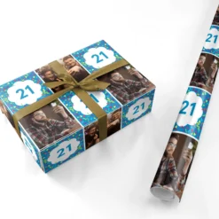 Custom Birthday Wrapping Paper -CaseCraze Store Custom Birthday Personalised Wrapping Paper