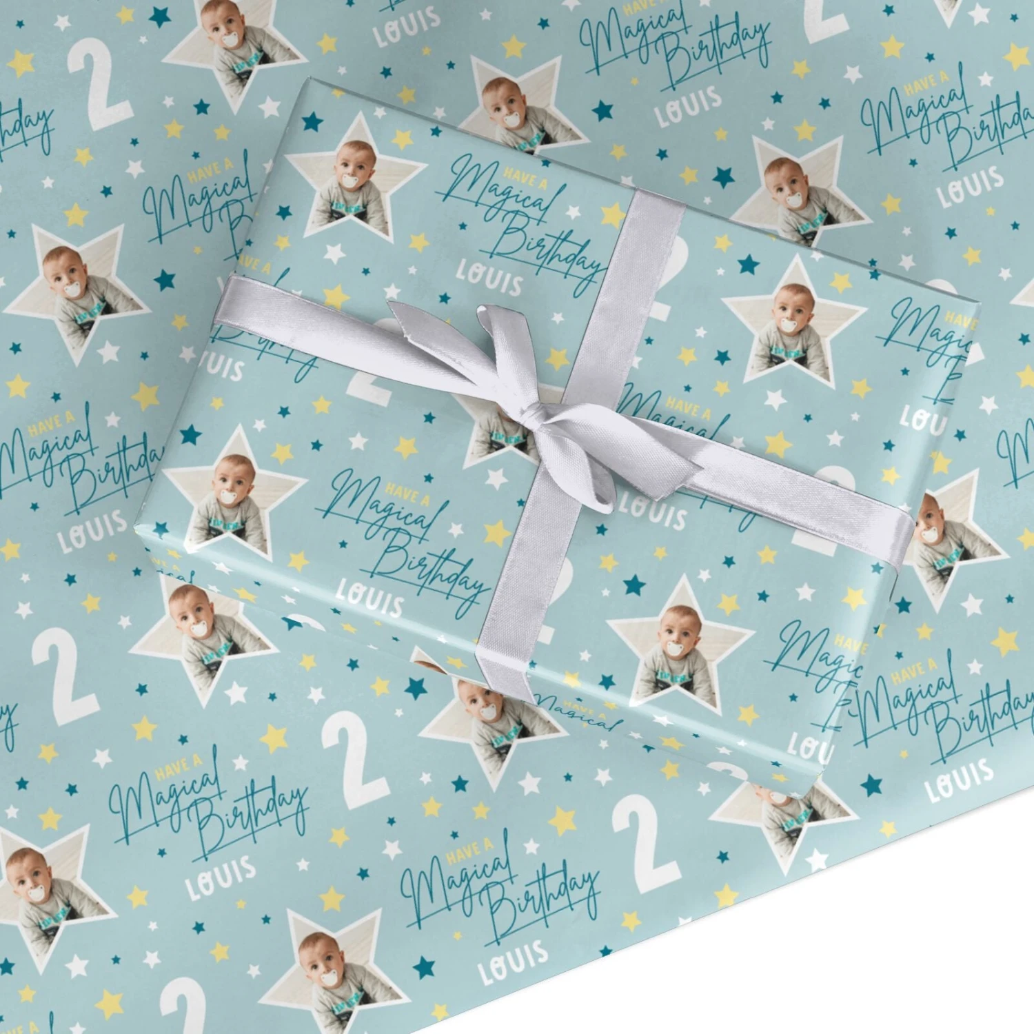 Custom Happy Birthday Wrapping Paper 1 Custom Happy Birthday Wrapping Paper