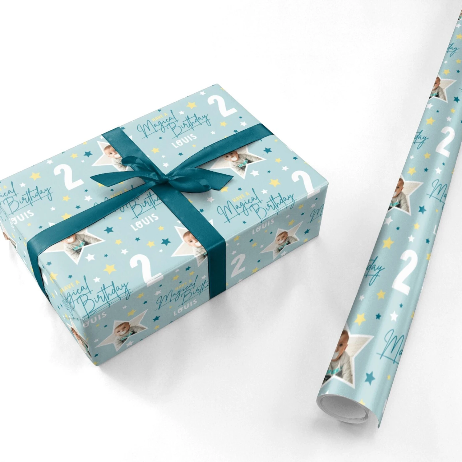 Custom Happy Birthday Wrapping Paper 3 Custom Happy Birthday Wrapping Paper - Image 3