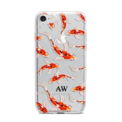 Custom Koi Fish IPhone Case -CaseCraze Store Custom Koi Fish iPhone 7 Bumper Case on Silver iPhone
