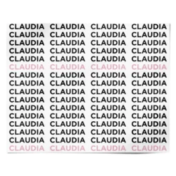 Custom Name Repeat Wrapping Paper -CaseCraze Store Custom Name Repeat Personalised Wrapping Paper Alternative